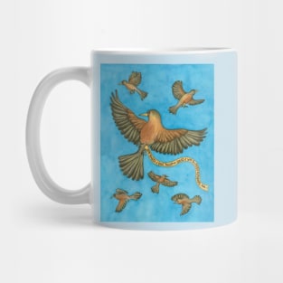 Robins Chirping Mug